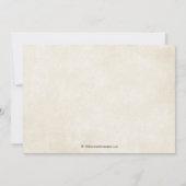 おとぎ話の結婚式の保存日付 セーブザデート (裏面)