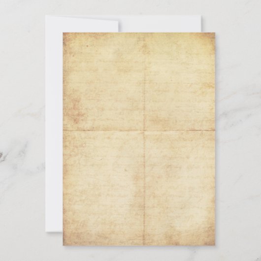 おとぎ話の結婚式招待状 招待状 (裏面)