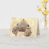 おとぎ話の結婚式 カード (黄色い花)