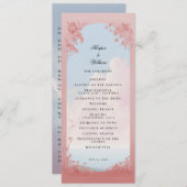 おとぎ話の結婚式 招待状 (正面/裏面)