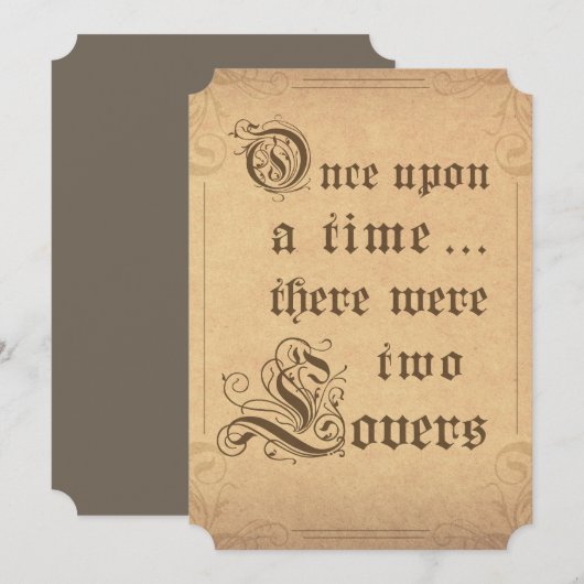 おとぎ話の絵本　Once Upon A Time サイン (正面/裏面)