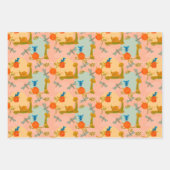 おとぎ話の絵柄シート作り ラッピングペーパーシート (正面)