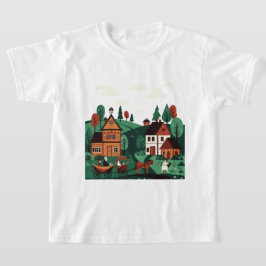 おとぎ話の絵 Tシャツ