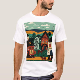 おとぎ話の絵 Tシャツ