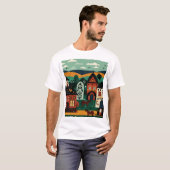 おとぎ話の絵 Tシャツ (正面フル)
