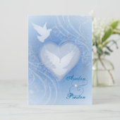 おとぎ話の花々 青いプリンセスの招待状 招待状 (スタンド正面)