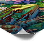 おとぎ話の花で眠る妖精 ポスター (角)