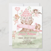 おとぎ話の誕生日 招待状 (正面)