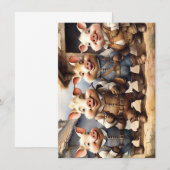 おとぎ話の豚 ノートカード (正面/裏面)