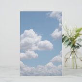 おとぎ話の雲文房具 便箋 (スタンド正面)