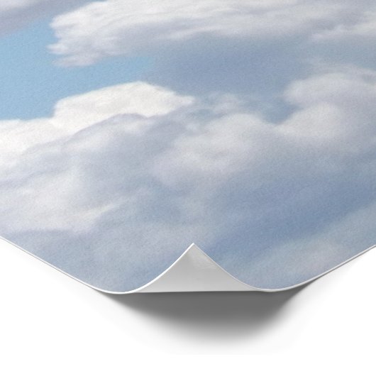 おとぎ話の雲 ポスター (角)