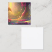 おとぎ話の風景グラフィック コーリングカード (正面/裏面)