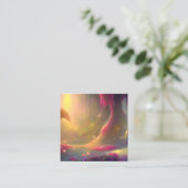 おとぎ話の風景グラフィック コーリングカード (スタンド正面)