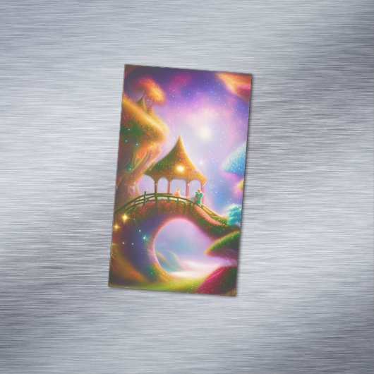 おとぎ話の風景グラフィック マグネット名刺 (インサイチュ)