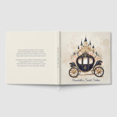 おとぎ話の馬車と城 ゲストブック (全面)