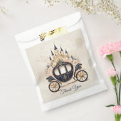 おとぎ話の馬車と城 フェイバーバッグ (封をした状態)