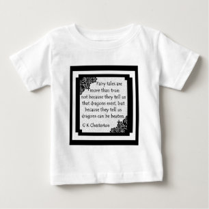 おとぎ話はあります… ベビーの衣服 ベビーTシャツ