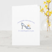 おとぎ話は本当を来ることができます カード (黄色い花)