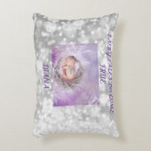 おとぎ話は本当来だ」と装飾用クッション。 アクセントクッション (正面(垂直))