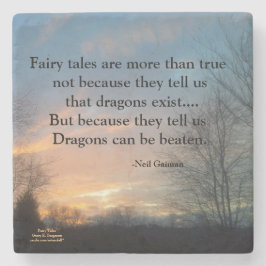 おとぎ話は真の日没の石海岸よりも多い ストーンコースター