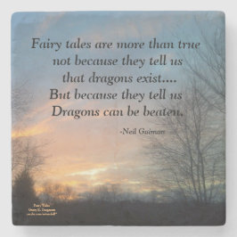 おとぎ話は真の日没の石海岸よりも多い ストーンコースター