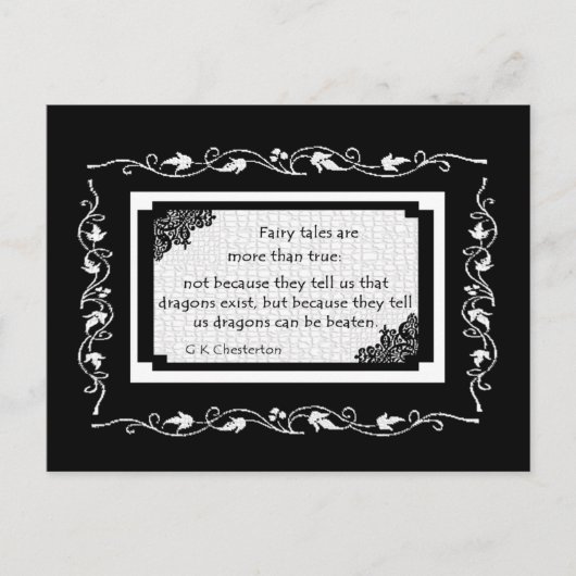 おとぎ話は… ポストカード (正面)