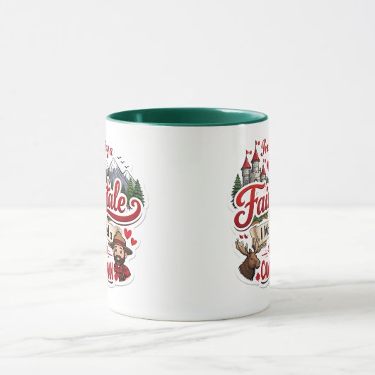 おとぎ話を生きている 私はカナダ人と結婚した マグカップ (中央)