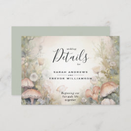 おとぎ話ウッドランドフェアヤコアロマンス エンクロージャーカード