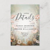 おとぎ話ウッドランドフェアヤコアロマンス エンクロージャーカード (正面)