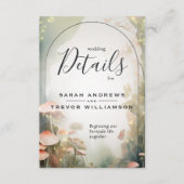 おとぎ話ウッドランドフェアヤコアロマンス エンクロージャーカード (正面)