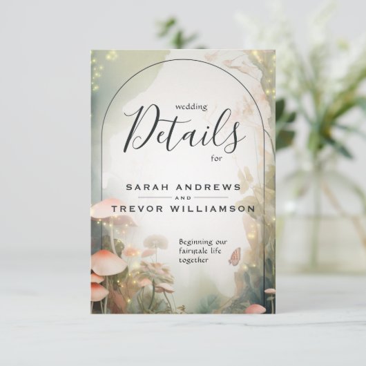 おとぎ話ウッドランドフェアヤコアロマンス エンクロージャーカード (スタンド正面)