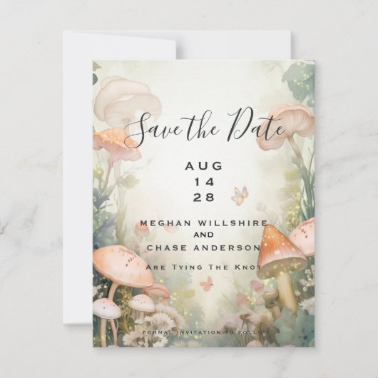 おとぎ話ウッドランドフェアヤコアロマンス 招待状 (正面)