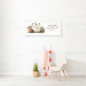 おとぎ話カボチャ秋ベビーシャワー 横断幕 (インサイチュ)