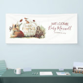 おとぎ話カボチャ秋ベビーシャワー 横断幕 (トレードショー)