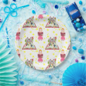 おとぎ話ガールバースデーパーティー ペーパープレート (パーティー)