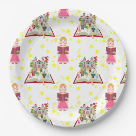 おとぎ話ガールバースデーパーティー ペーパープレート