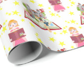 おとぎ話ガールバースデーパーティー ラッピングペーパー (ロールコーナー)