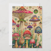 おとぎ話キノコ6thバースデーパーティー 招待状 (裏面)