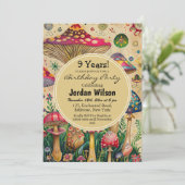 おとぎ話キノコ9thバースデーパーティー 招待状 (スタンド正面)