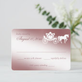 おとぎ話キャリッジの応答カード 出欠カード (スタンド正面)