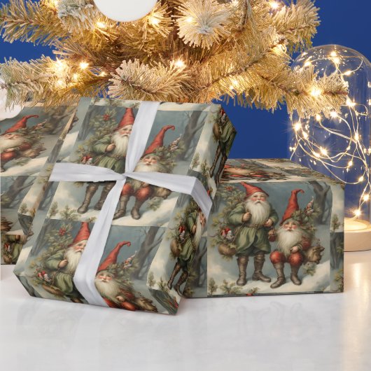 おとぎ話クリスマス格言の森 ラッピングペーパー (クリスマス)