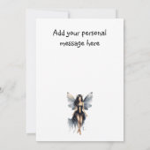 おとぎ話コラージュ誕生日カード 招待状 (裏面)