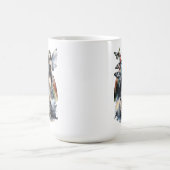 おとぎ話コラージュ コーヒーマグカップ (中央)