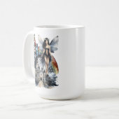 おとぎ話コラージュ コーヒーマグカップ (正面左)