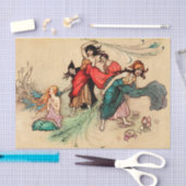 おとぎ話シンデレラ 薄葉紙 (クラフト)