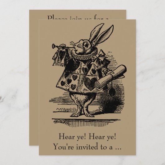 おとぎ話ジェンダーリビールベイビーシャワー招待状 招待状 (正面/裏面)