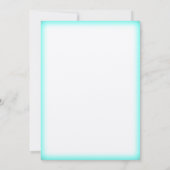 おとぎ話スクロール結婚式 招待状 (裏面)