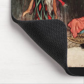 おとぎ話スリーピング美しい マウスパッド (コーナー)