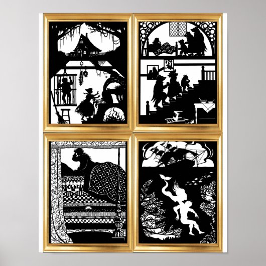 おとぎ話デザインポスター ポスター (正面)