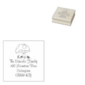 おとぎ話トイドスルハウスアドレスラバースタンプ ラバースタンプ (押印)